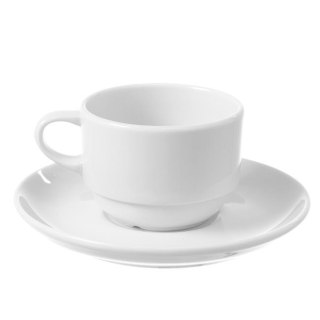 Filiżanka sztaplowana ze spodkiem Bianco 230ml