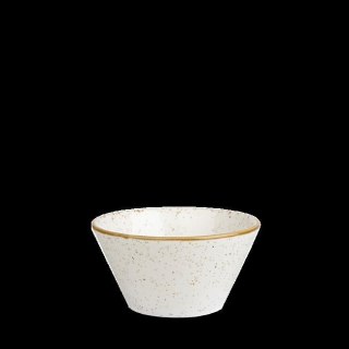 Miska konikalna Stonecast Barley White 340