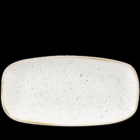 Talerz prostokątny Stonecast Barley White 298x153
