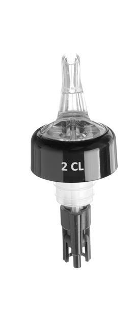 Nalewak barmański z kulką - zestaw 2szt 35 ml Nalewak barmański z kulką - zestaw 2szt 35 ml