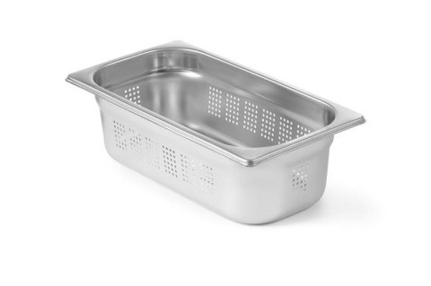 Perforowany pojemnik ze stali nierdzewnej GN 1/3 (h)40 mm Perforowany pojemnik ze stali nierdzewnej GN 1/3 (h)40 mm
