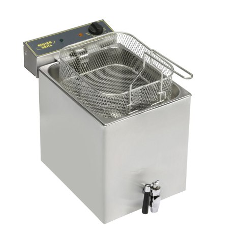 Frytownica nastawna, 1-komorowa z kranem, V 12 l, P 6.4 kW Frytownica nastawna, 1-komorowa z kranem, V 12 l, P 6.4 kW