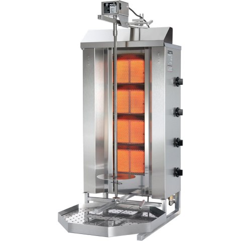 Gyros, kebab gazowy, GD 5, P 17.5 kW, G 20 Gyros, kebab gazowy, GD 5, P 17.5 kW, G 20