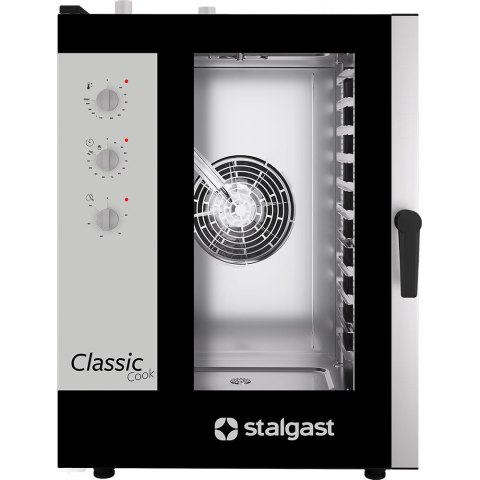 Piec konwekcyjno-parowy, STALGAST ClassicCook, manualny, gazowy, 11xGN1/1, P 20 kW Piec konwekcyjno-parowy, STALGAST ClassicCook, manualny, gazowy, 11xGN1/1, P 20 kW