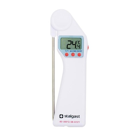 Termometr elektroniczny z ruchomą głowicą, zakres od -50°C do +300 °C Termometr elektroniczny z ruchomą głowicą, zakres od -50°C do +300 °C