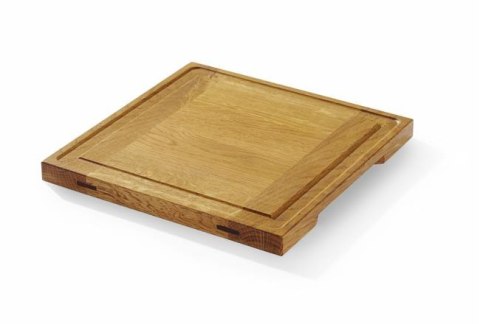 Deska dębowa do serwowania, HENDI, 270x270x(H)20mm Deska dębowa do serwowania, HENDI, 270x270x(H)20mm
