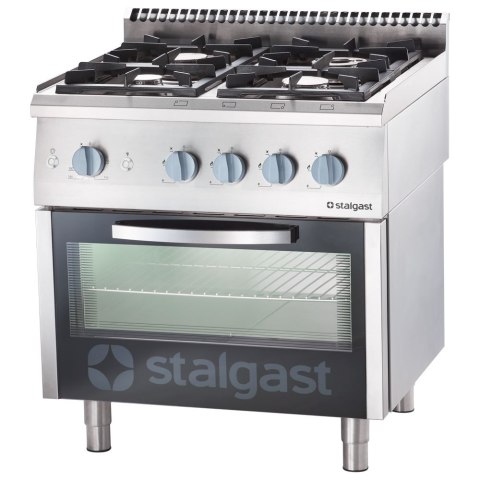 Kuchnia gazowa, 4-palnikowa z piekarnikiem gazowym, 20.5+5 kW, G30 Kuchnia gazowa, 4-palnikowa z piekarnikiem gazowym, 20.5+5 kW, G30