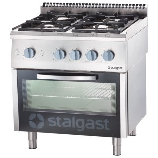 Kuchnia gazowa, 4-palnikowa z piekarnikiem gazowym, 22.5+5 kW, G30