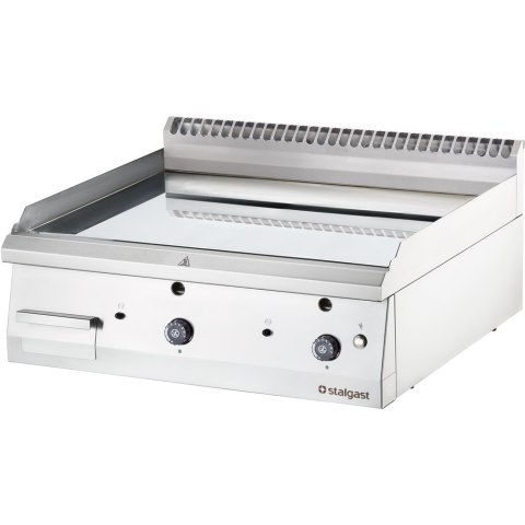 Płyta grillowa gazowa, chromowana, gładka, P 13 kW, U 230 V, G20 Płyta grillowa gazowa, chromowana, gładka, P 13 kW, U 230 V, G20