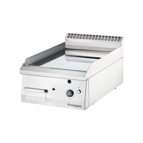 Płyta grillowa gazowa, chromowana, gładka, P 6.5 kW, U 230 V, G20 Płyta grillowa gazowa, chromowana, gładka, P 6.5 kW, U 230 V, G20