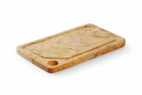 Deska do serwowania z drewna oliwnego, HENDI, 335x205x(H)25mm Deska do serwowania z drewna oliwnego, HENDI, 335x205x(H)25mm