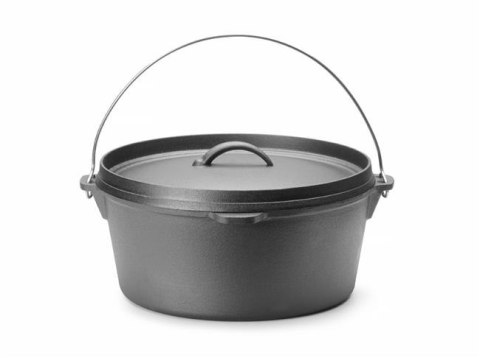Kociołek żeliwny, HENDI, czarny, o310x(H)155mm Kociołek żeliwny, HENDI, czarny, o310x(H)155mm