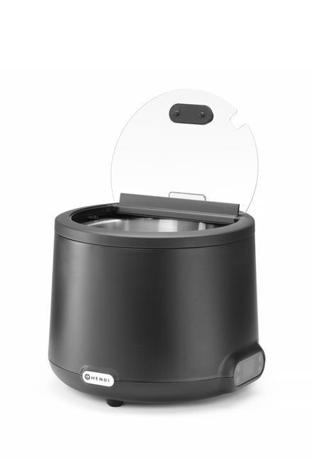 UNIQ Kociołek do zupy, HENDI, 8L, czarny, 220-240V/500W, o366x(H)325mm