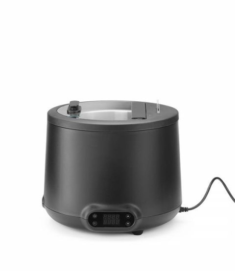 UNIQ Kociołek do zupy, HENDI, 8L, czarny, 220-240V/500W, o366x(H)325mm