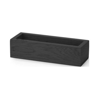 Skrzynka na sztućce Madeira Black 275x100x70 mm