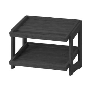 Stojak 2-poziomowy Madeira Black 574x323x441 mm