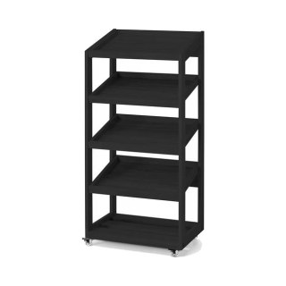 Stojak 4-poziomowy Madeira Black 574x400x1197 mm