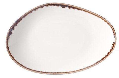 Talerz o organicznym kształcie Vanilla 350x210