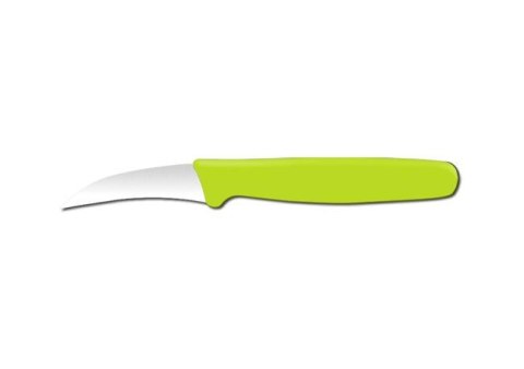 Nóż do obierania z wygiętym ostrzem, HENDI, zielony, (L)158mm Nóż do obierania z wygiętym ostrzem, HENDI, zielony, (L)158mm