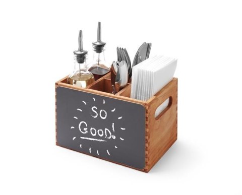 Skrzynka na karty menu i sztućce Skrzynka na karty menu i sztućce