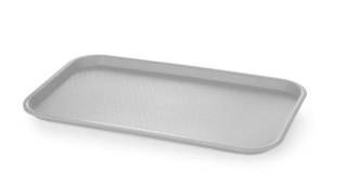 Taca fast food z polipropylenu GN 1/1, AmerBox, GN 1/1, szary, 530x325x(H)20mm