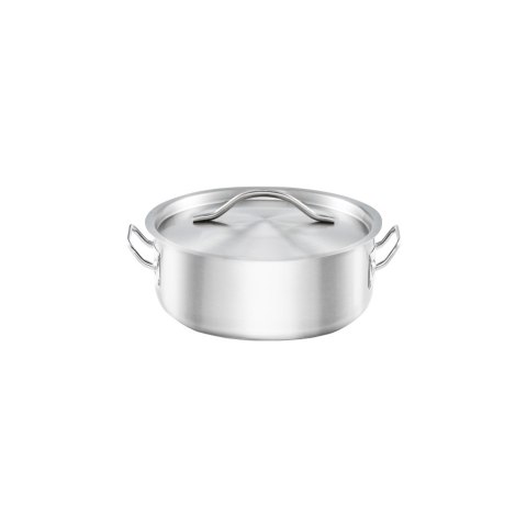 Garnek niski z pokrywką, stalowy, Basic, Ø 160 mm, V 1.2 l Garnek niski z pokrywką, stalowy, Basic, Ø 160 mm, V 1.2 l