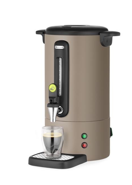 Zaparzacz do kawy - design by Bronwasser, HENDI, 7L, Taupe, 220-240V/1050W, 307x330x(H)450mm Zaparzacz do kawy - design by Bronwasser, HENDI, 7L, Taupe, 220-240V/1050W, 307x330x(H)450mm