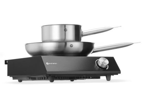 Zestaw: Kuchenka indukcyjna 3500W + rondel + patelnia, HENDI, czarny, 220-240V/3500W, 320x395x(H)95mm Zestaw: Kuchenka indukcyjna 3500W + rondel + patelnia, HENDI, czarny, 220-240V/3500W, 320x395x(H)95mm