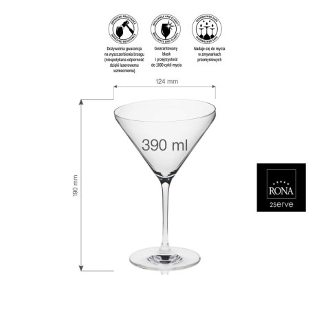 Kieliszek do martini Edge