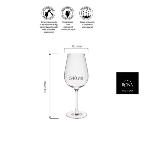 Kieliszek do wina bordeaux Invitation