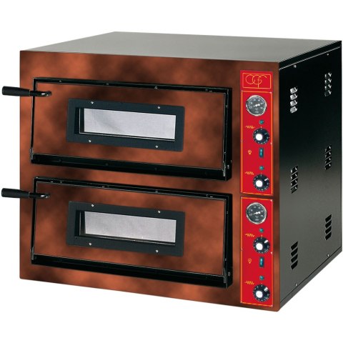 Piec do pizzy E-Line, Rustica, 2x4x30, U 400 V, P 8.4 kW Piec do pizzy E-Line, Rustica, 2x4x30, U 400 V, P 8.4 kW