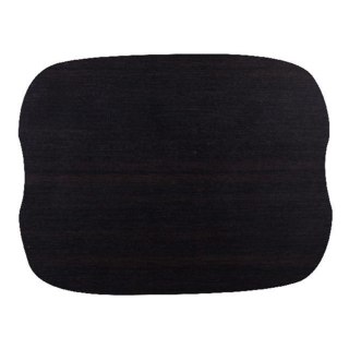 Taca drewnopodobna Wave dark grey