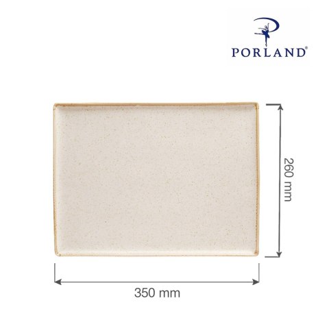 Taca prostokątna Sand 350x260mm