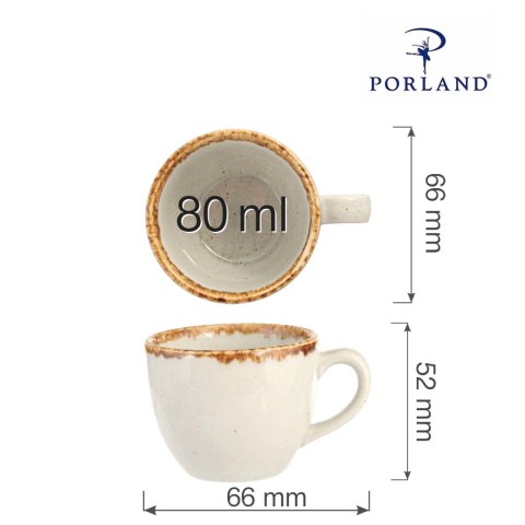 Filiżanka elegancka do espresso Ashen 80ml