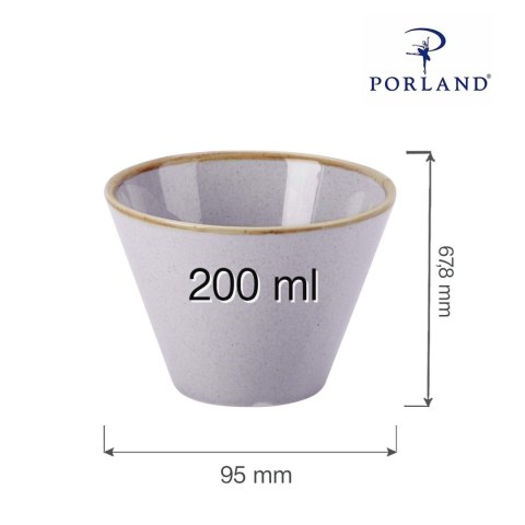 Miska stożkowa Ashen 200ml