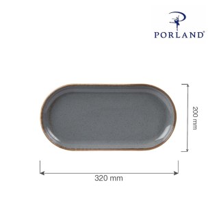 Półmisek owalny Stone 320x200mm