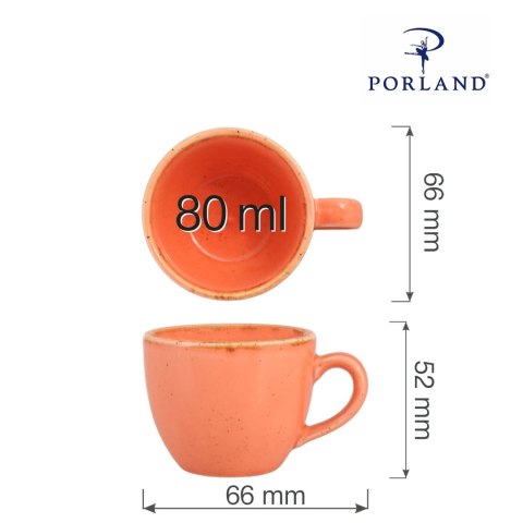 Filiżanka elegancka do espresso Amber 80ml