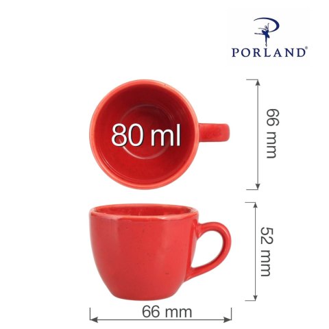 Filiżanka elegancka do espresso Magma 80ml