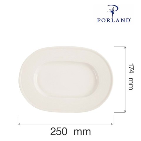 Półmisek owalny Line 250mm