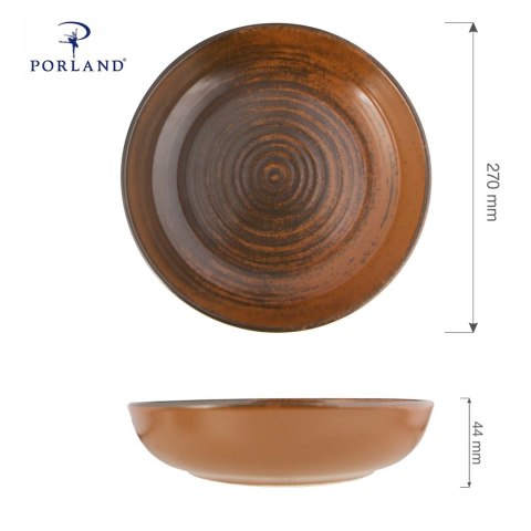 Miska coupe Lykke Brown o270 Miska coupe Lykke Brown o270