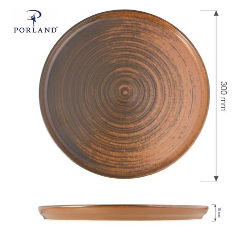 Talerz z wysokim rantem Lykke Brown o300