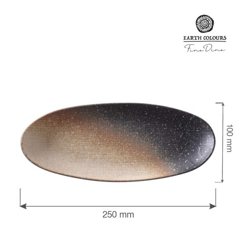 Owalny talerz serwingowy Moon 250mm