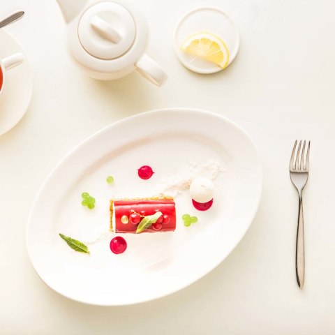 Półmisek owalny Crema 390x270mm