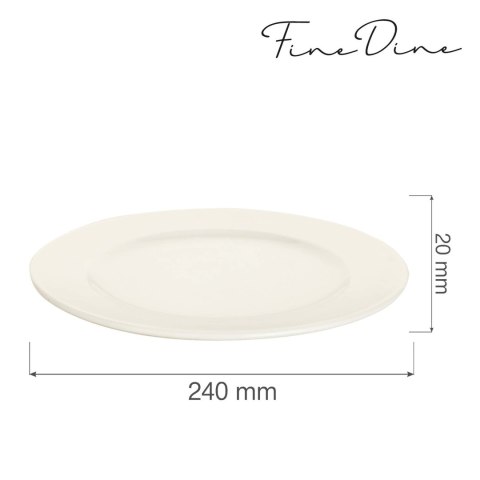 Talerz płytki Crema 240mm