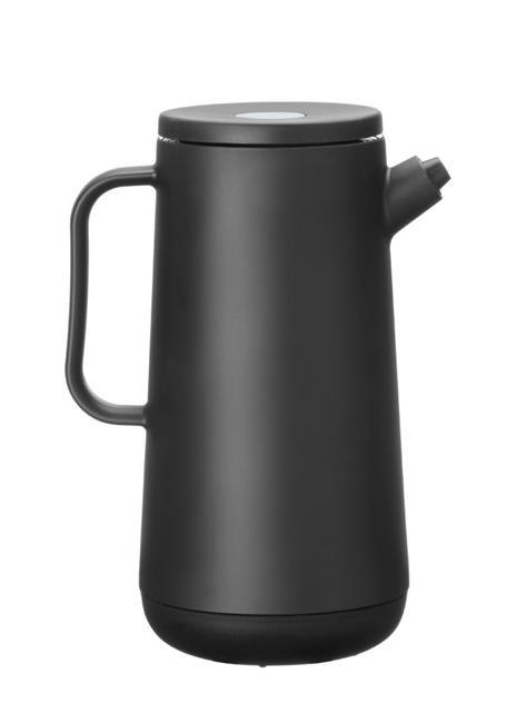 Dzbanek próżniowy z przyciskiem, HENDI, 1L, czarny, śr.134x(H)265mm Dzbanek próżniowy z przyciskiem, HENDI, 1L, czarny, śr.134x(H)265mm