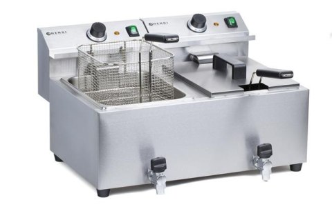 Frytownica MASTERPRO z kranem spustowym - 2 x 8L Frytownica MASTERPRO z kranem spustowym - 2 x 8L