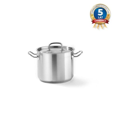 Garnek wysoki Kitchen Line z pokrywką 9 l; śr. 240 x 200 h Garnek wysoki Kitchen Line z pokrywką 9 l; śr. 240 x 200 h
