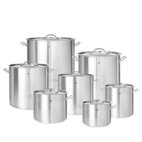 Garnek wysoki - z pokrywką Budget Line 50 l; śr. 400 x 400 h Garnek wysoki - z pokrywką Budget Line 50 l; śr. 400 x 400 h