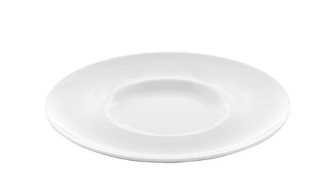 Talerz płytki z szerokim rantem 310mm Bianco