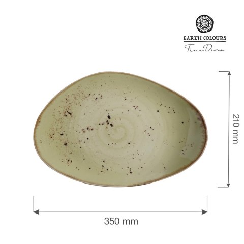 Talerz o organicznym kształcie Olive